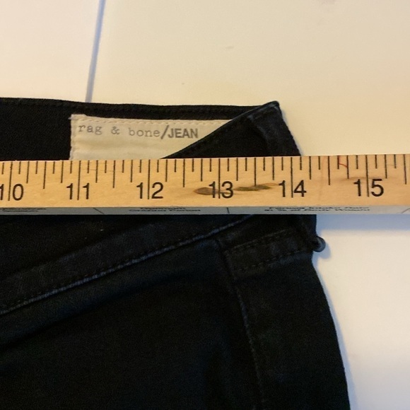 Rag’n’Bone jeans ladies high-rise skinny jeans, size 26 color coal - Picture 7 of 11